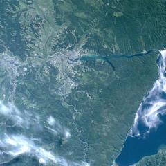 Космические снимки озера байкал Байкал со спутника онлайн