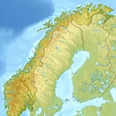 Покорение горных вершин Горы протянувшиеся на территории норвегии